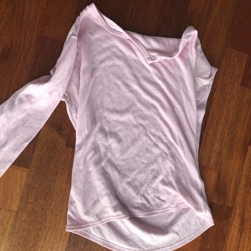 Pink long sleeve t shirt